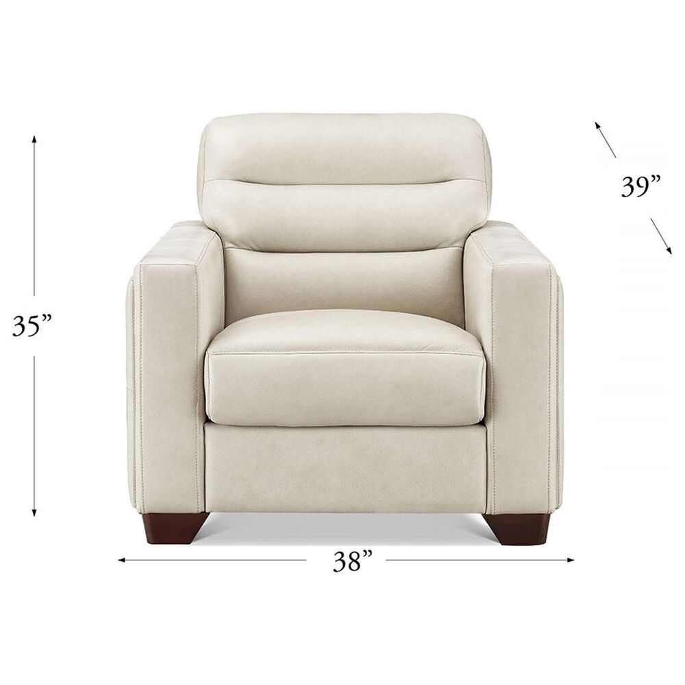 Hydeline Monticello Stationary Chair and Ottoman Set in Berlin Natural, , large