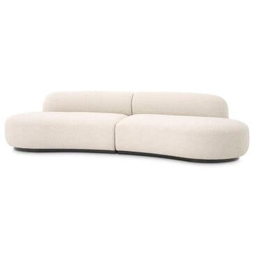 EICHHOLTZ Bjorn S 2-Piece Stationary Symmetrical Sectional in Boucle cream, , large
