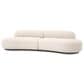 EICHHOLTZ Bjorn S 2-Piece Stationary Symmetrical Sectional in Boucle cream, , large