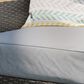 Homestyles Boca Raton 4-Piece Patio Loveseat Set in Brown and Gray, , large