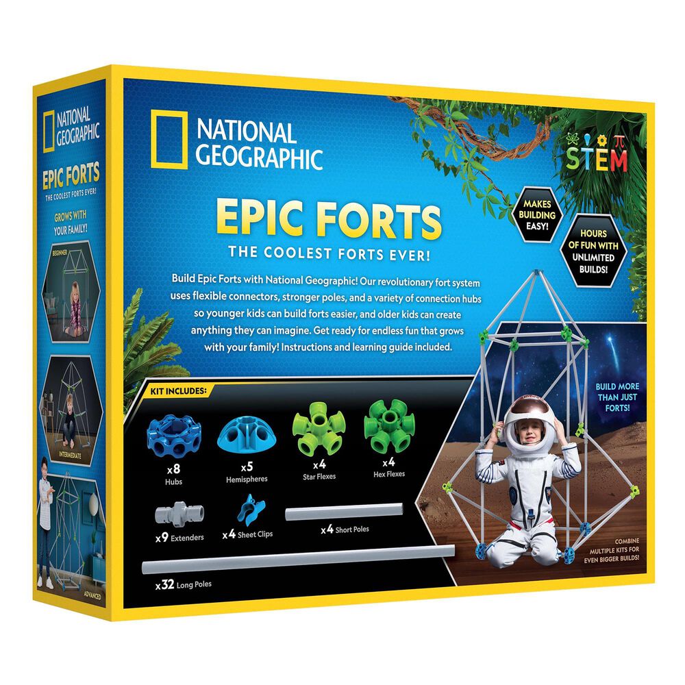 National Geographic Epic Forts Building Kit, , large