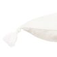 Rizzy Home DFPT19125WH002020 20" Down Filled Pillow in White, , large