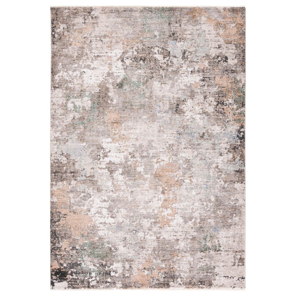 Safavieh Jasmine 9" x 12" Grey and Gold Area Rug, , large
