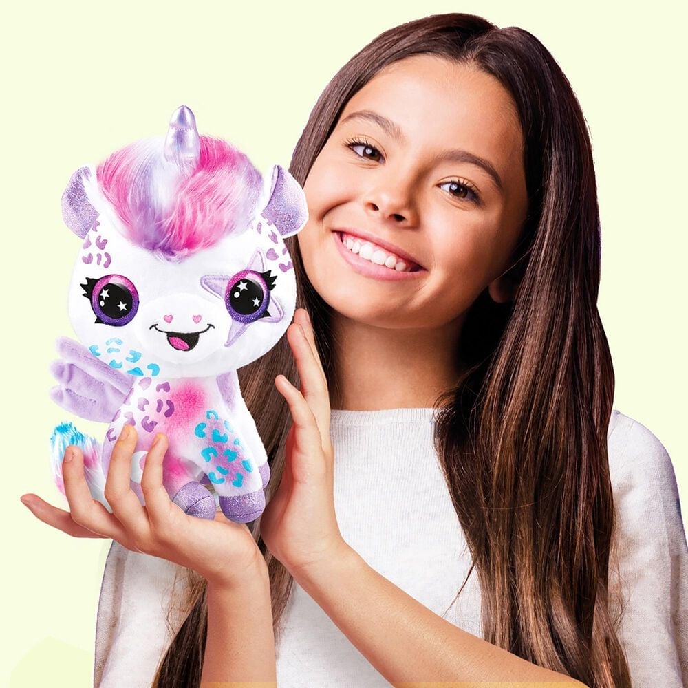 Airbrush Plush Glow-in-the Dark Magic Unicorn Plush Kit in Multicolor, , large