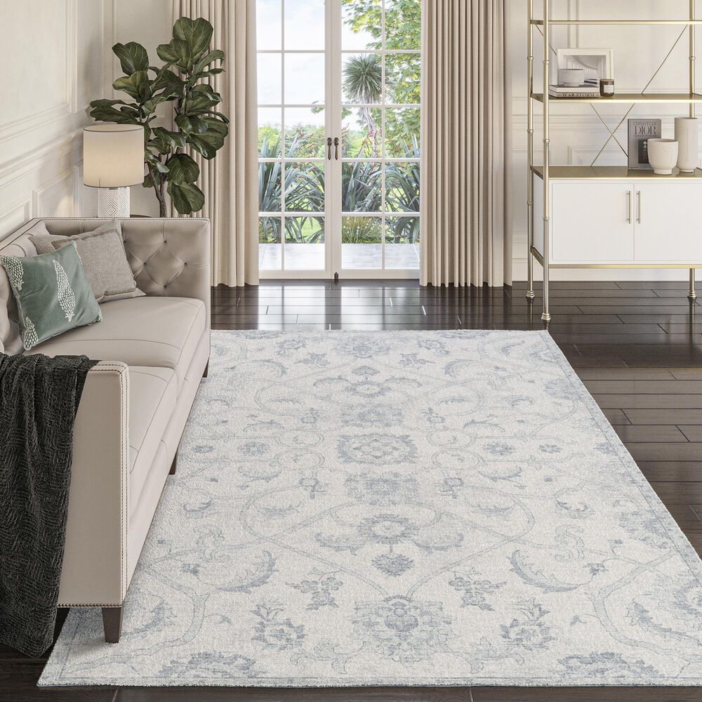 Dalyn Rug Company Tuscany 10&#39; x 14&#39; Denim Indoor/Outdoor Area Rug, , large