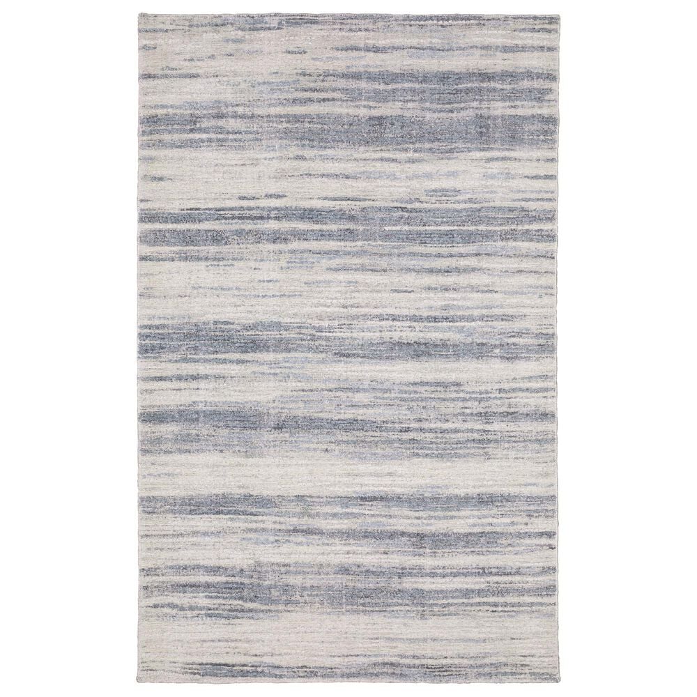 Oriental Weavers Clarke Ivory and Blue 2"6" x 10"Runner, , large
