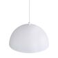 Golden Lighting Solsken 7" 1-Light Pendant in Sand White, , large