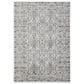 Central Oriental Orient Dania 6"7" x 9"2" Cream and Light Blue Area Rug, , large
