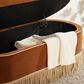 Jennifer Taylor Home Melinda Storage Bench in Burnt Orange, , large