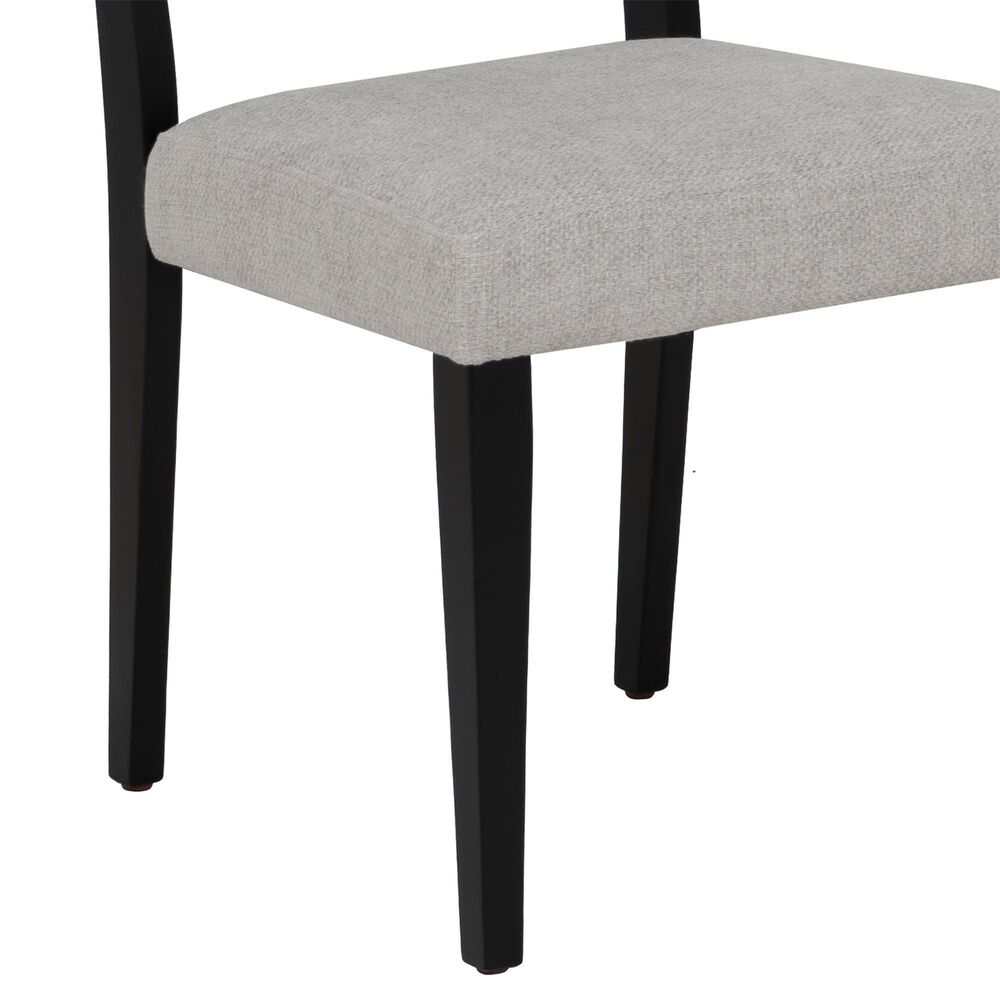 Linden Boulevard Cosgrove Upholstered Side Chair in Black, , large