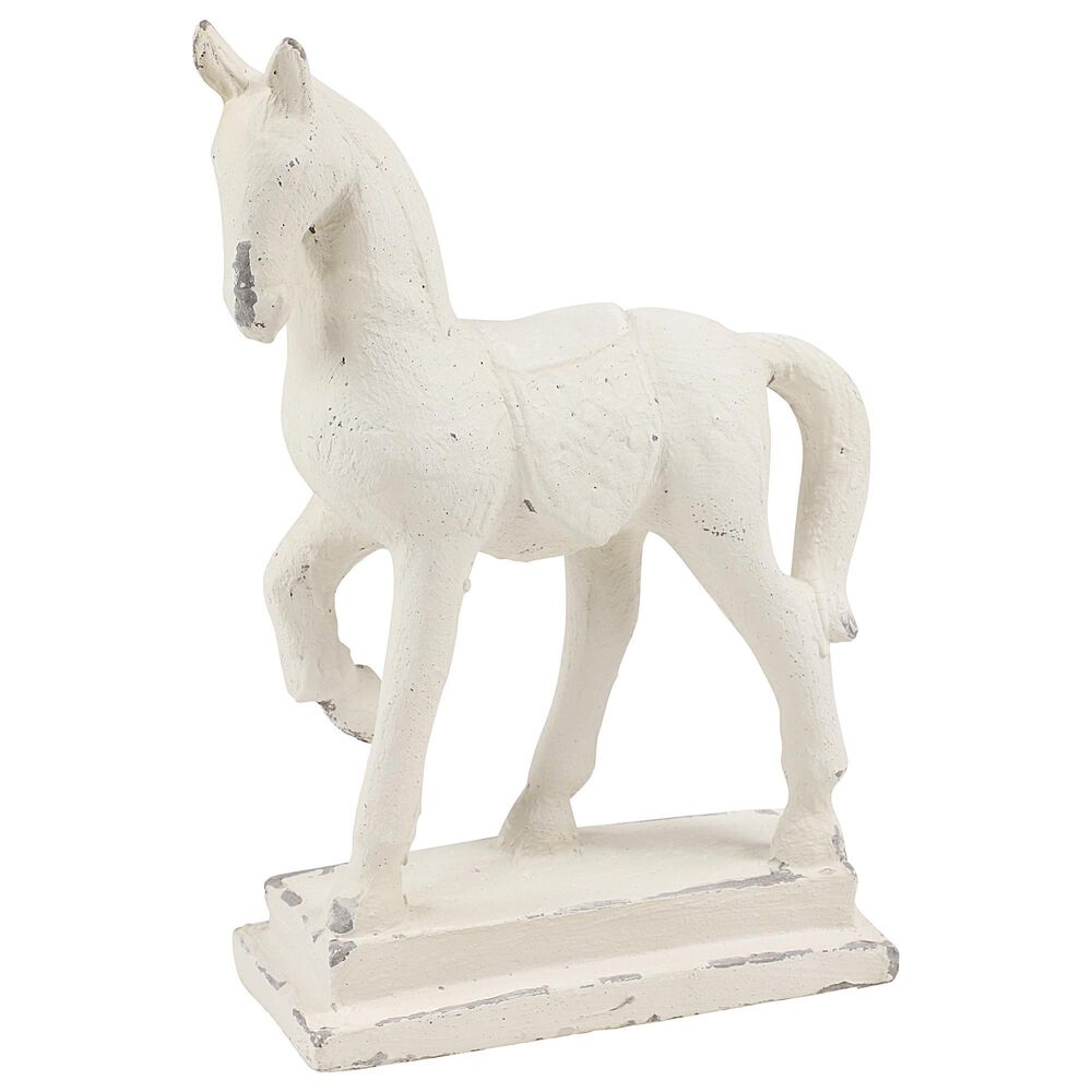 Maple and Jade 14" x 20" Vintage Fiberglass Sculpture in White, , large