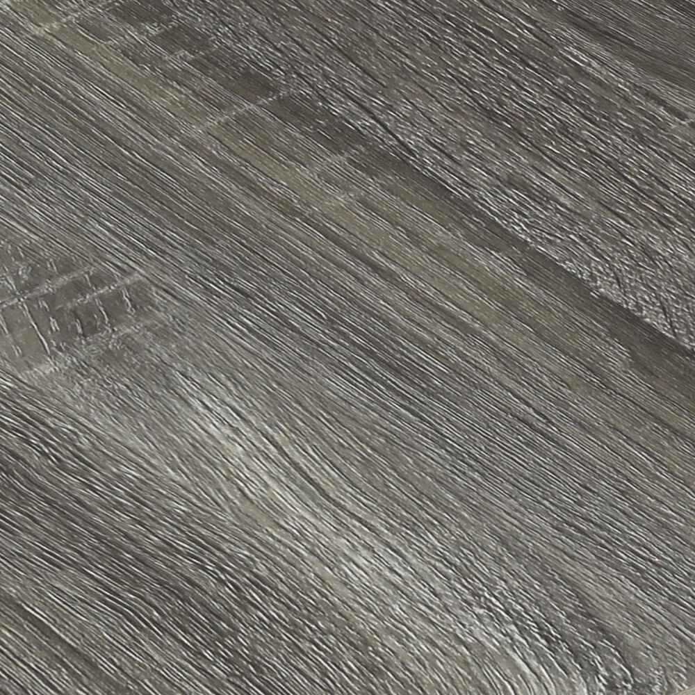 HOMLUX 1-Shelf End Table in French Oak and Black, , large