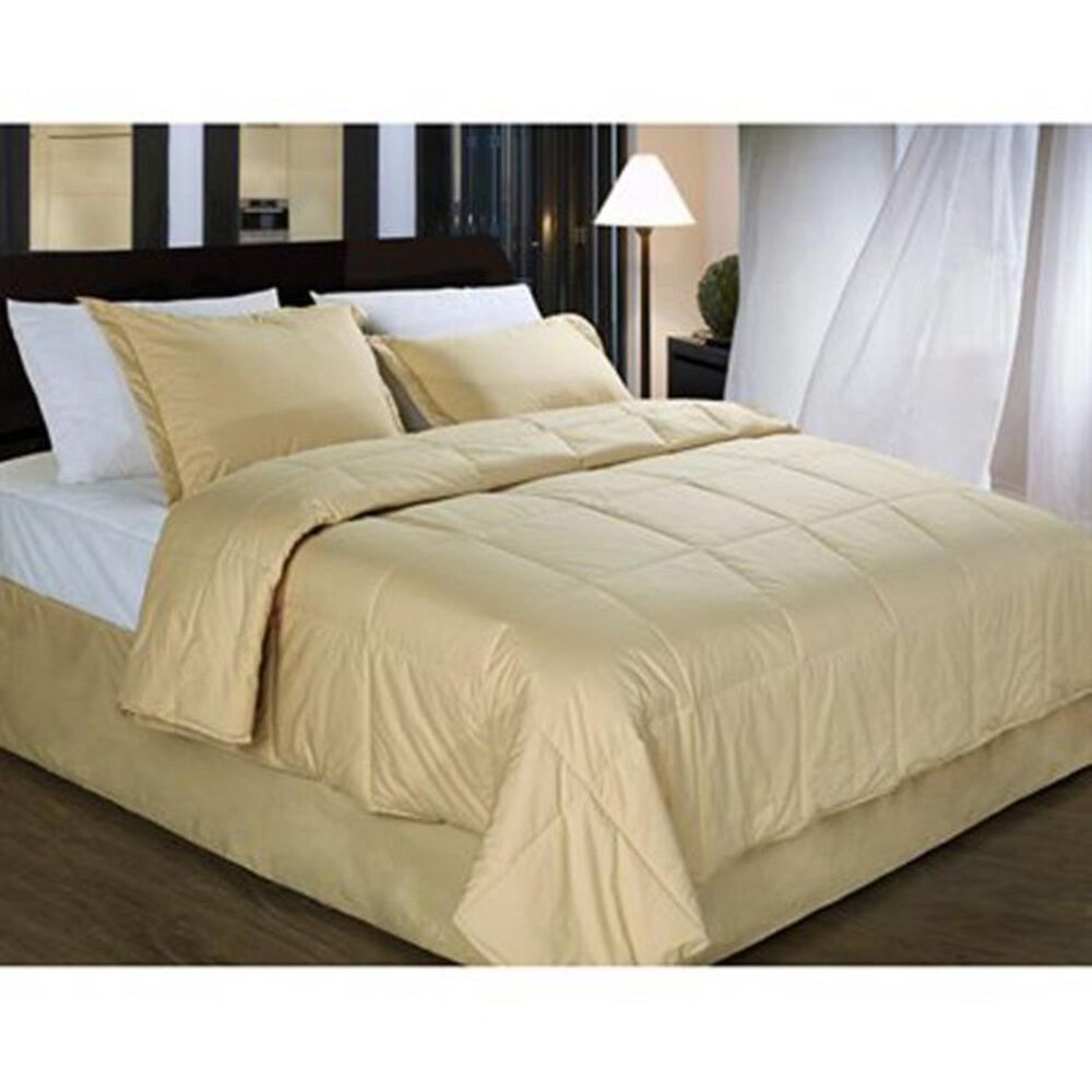 Epoch Hometex Cotton Loft Full/Queen Comforter in Wheat, , large