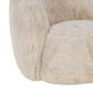 Classic Home Adley Plush Swivel Chair in Sand, , large