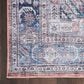 Nourison Grand Washables 7"10" x 9"10" Blue and Multicolor Area Rug, , large