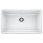 Blanco Precis 30" Single Bowl Kitchen Sink in White, , large
