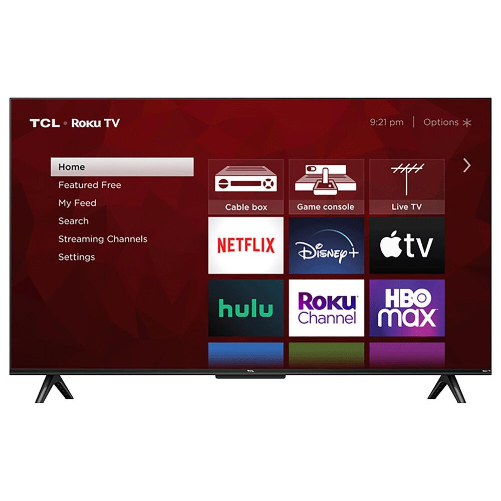 TCL 43&quot; Class 4-Series 4K UHD HDR LED Smart Roku TV in Black, , large
