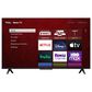 TCL 43" Class 4-Series 4K UHD HDR LED Smart Roku TV in Black, , large