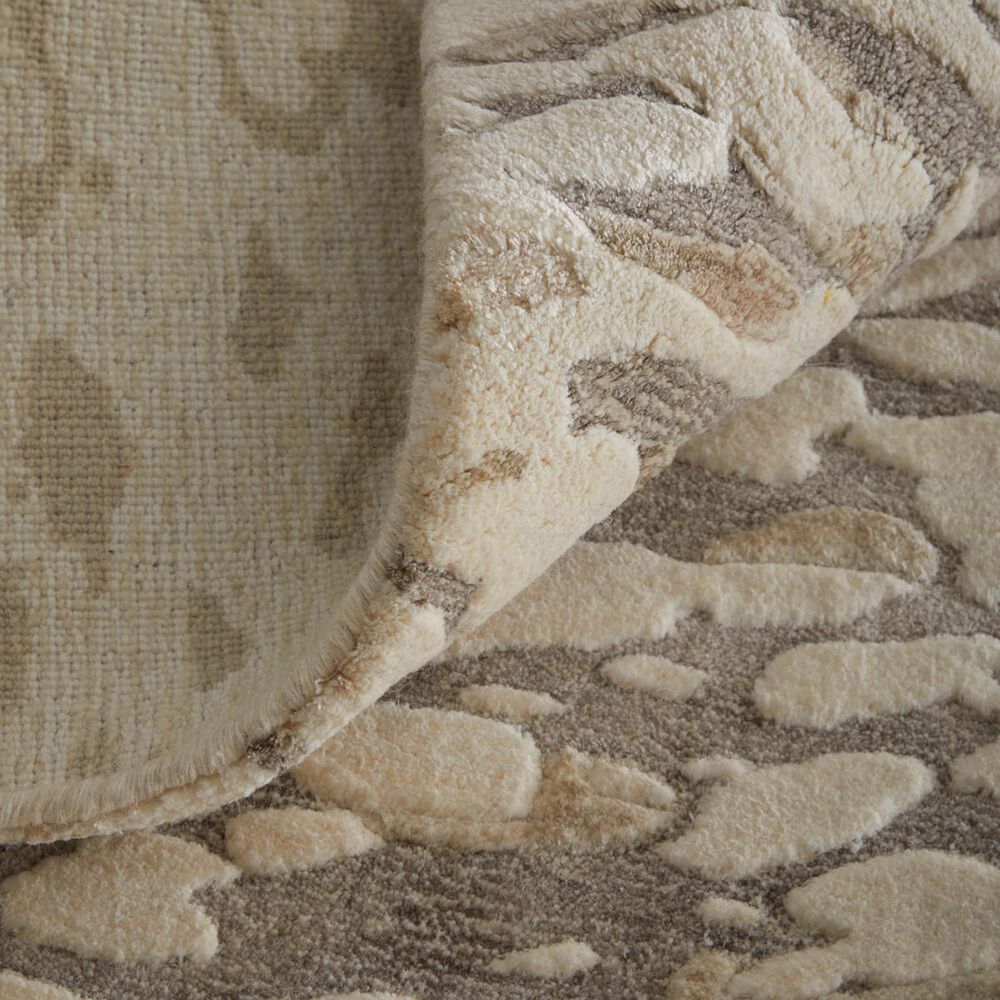Feizy Braden Ivory and Gray 10' x 14' Area Rug, , large