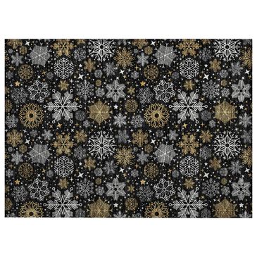 Dalyn Rug Company Wonderland WN31 1"8" x 2"6" Black Indoor/Outdoor Area Rug, , large
