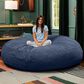 Jaxx Cocoon XL 7" Bean Bag Chair in Navy Blue, , large