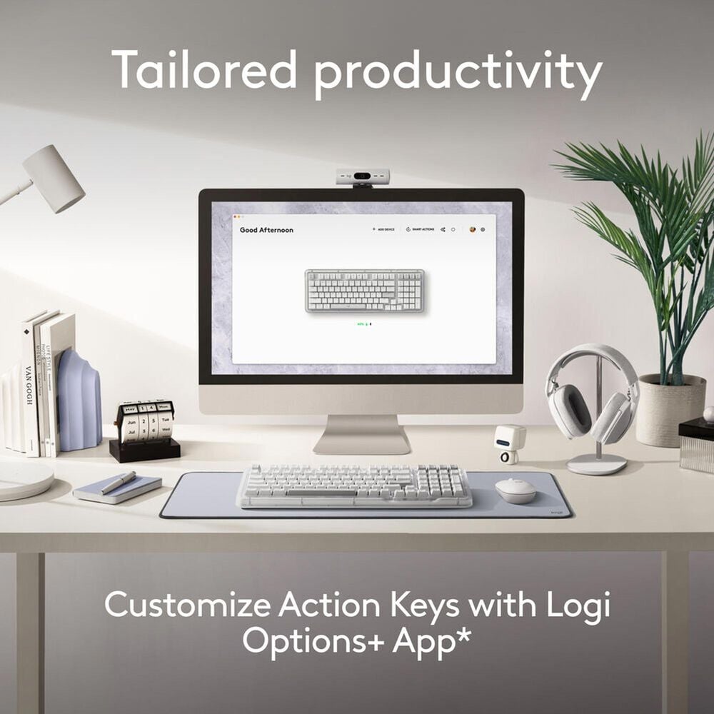 Logitech Alto Keys K98M Wireless Mechanical Keyboard in Off-White, , large