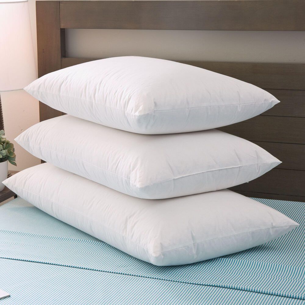 Allied Home MicronOne Down-Alternative Queen Pillow in White (Set of 2), , large