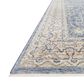 Loloi Pandora PAN-04 11"6" x 15"6" Dark Blue and Ivory Area Rug, , large