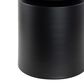 37B Metal Drum End Table in Black, , large