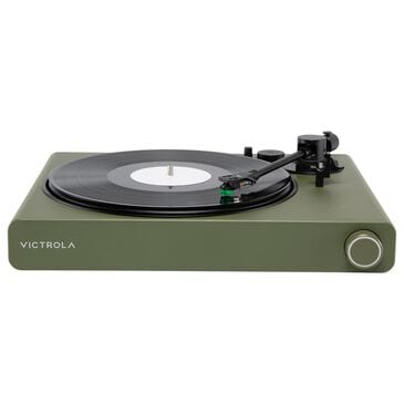 Victrola Stream Onyx Wi-Fi and Bluetooth Turntable in Green, , large