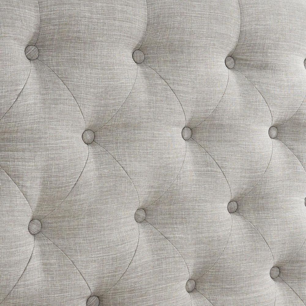 Signature Design by Ashley Jerary Queen Upholstered Bed in Light Gray NFM