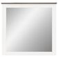 Archbold Furniture Portland Dresser Mirror in White and Driftwood, , large