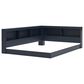 Ashley Simmenfort Full Bookcase Storage Bed in Navy Blue, , large