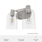 Hunter Lochmeade 2-Light Vanity in Brushed Nickel, , large