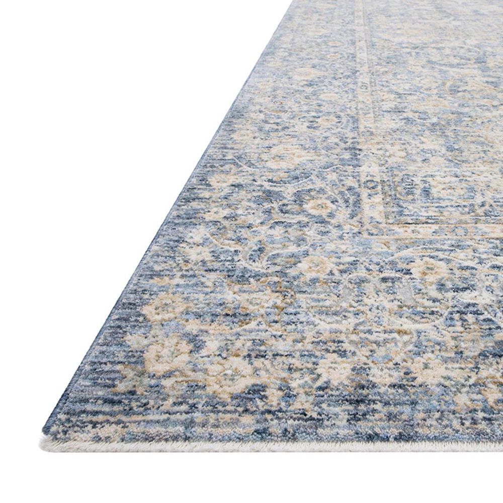 Loloi Pandora PAN-01 7&#39;10&quot; x 10&#39;6&quot; Blue and Gold, , large