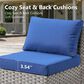 HOMLUX 12-Piece Modern Outdoor Sectional Furniture Set in Navy Blue, , large