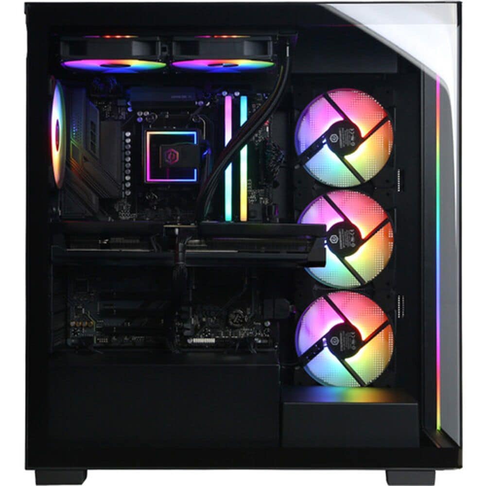 CyberPowerPC Gamer Supreme Gaming Desktop PC | AMD Ryzen 7 7800X3D - 32GB RAM - NVIDIA GeForce RTX 5070 Ti Graphics - 2TB SSD in Black, , large
