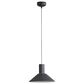 Golden Lighting Faroe 13" 1-Light LED Pendant in Flecked Black and Grey, , large