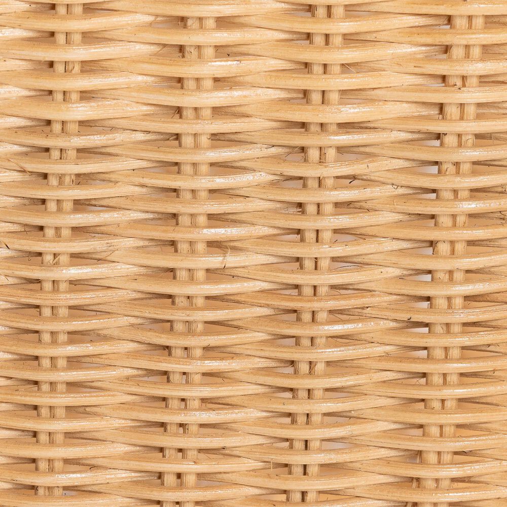 Baxton Studio Palm Arm Chair in Light Honey, , large