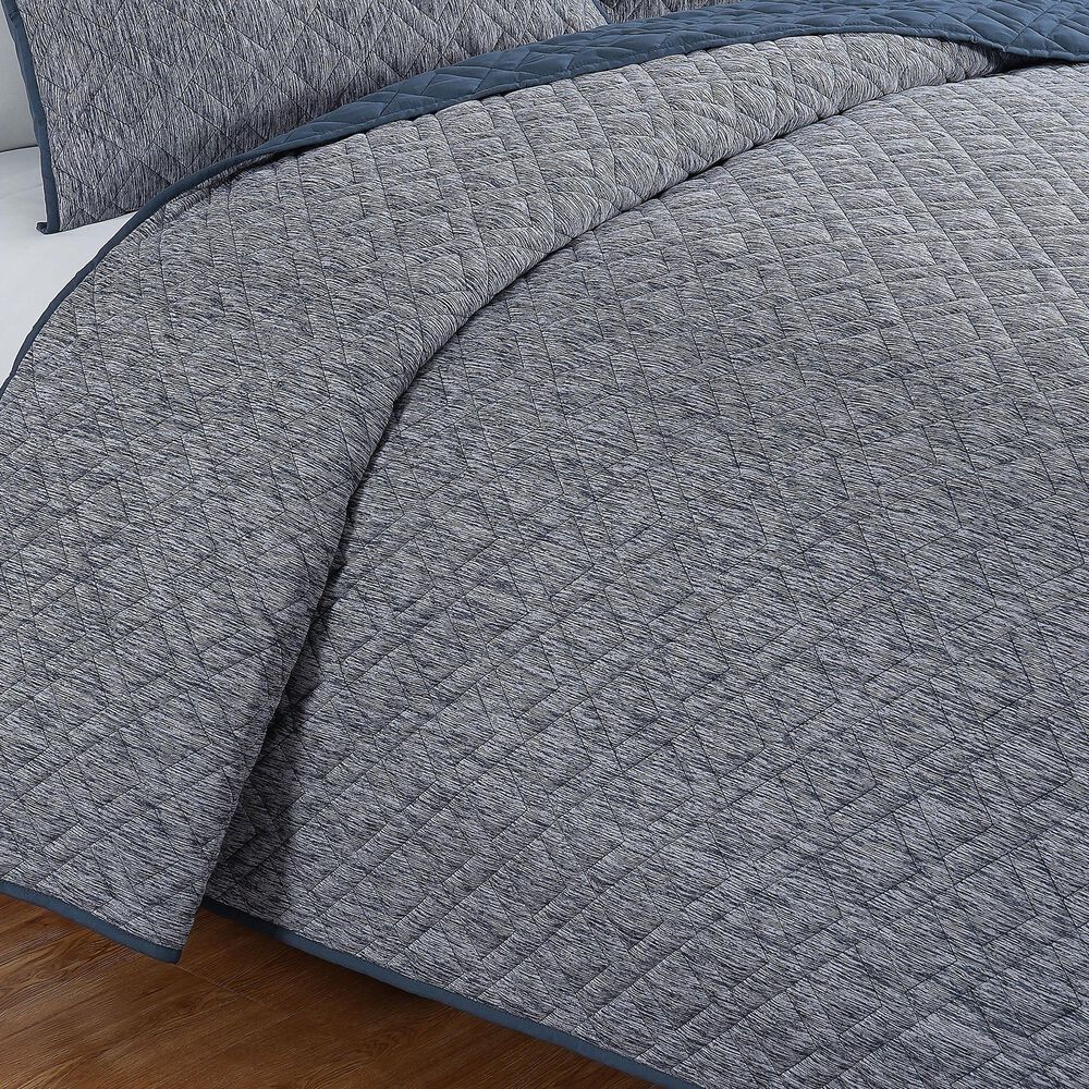 BCP Home Harper Navy 3PC King Comforter Set, , large