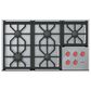 Wolf 36" Professional 5 Burners Gas Cooktop in Stainless Steel, , large