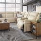 Ashley Double Deal 6-Piece Power Reversible Reclining Sectional with Console in Almond, , large