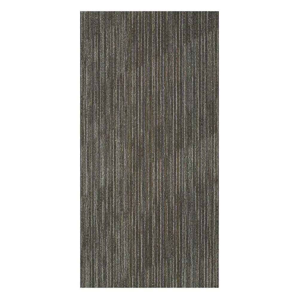 Shaw Shifting Gears 18" x 36" Carpet Tile in Wire, , large