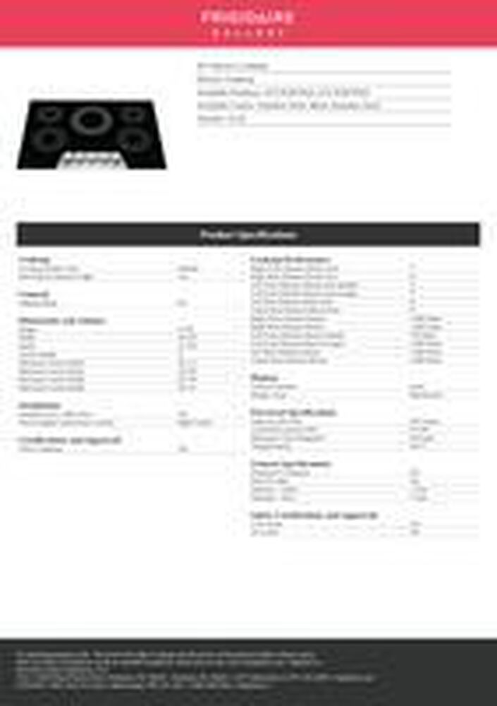 Frigidaire Gallery Ele 30&quot; Ceramic-Cooktop, , large