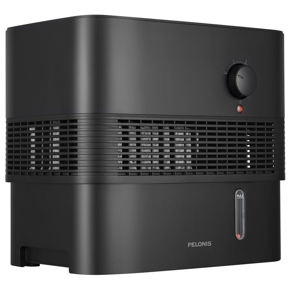 Pelonis 1-Gallon Evaporative Humidifier in Black, , large