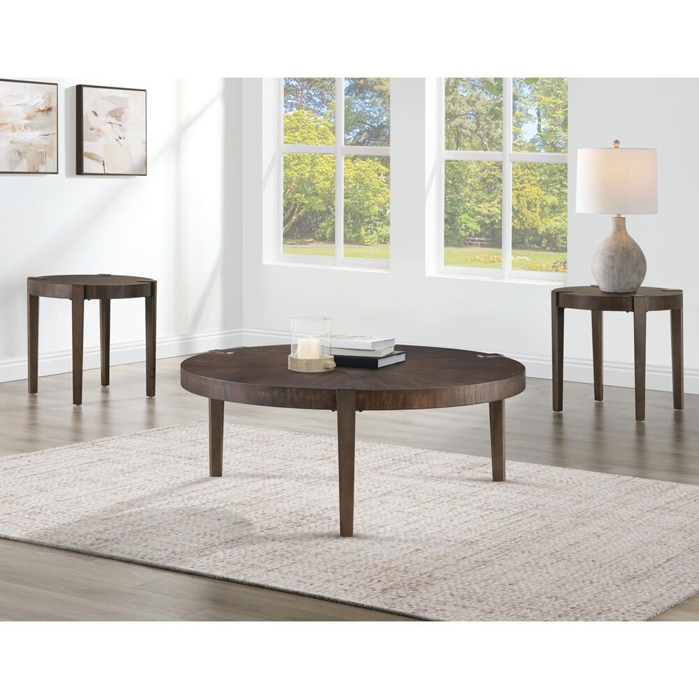 Crystal City End Table in Brown, , large