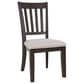 Waltham Brentwood Slatback Side Chair Only in Arbor Oak Finish, , large