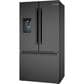 Bosch 21.6 Cu. Ft. 500 Series French Door Bottom Mount Refrigerator in Black Stainless Steel, , large