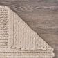 L&R Resources Bleached Naturals 7"9" x 9"9" Bleach and Ivory Area Rug, , large