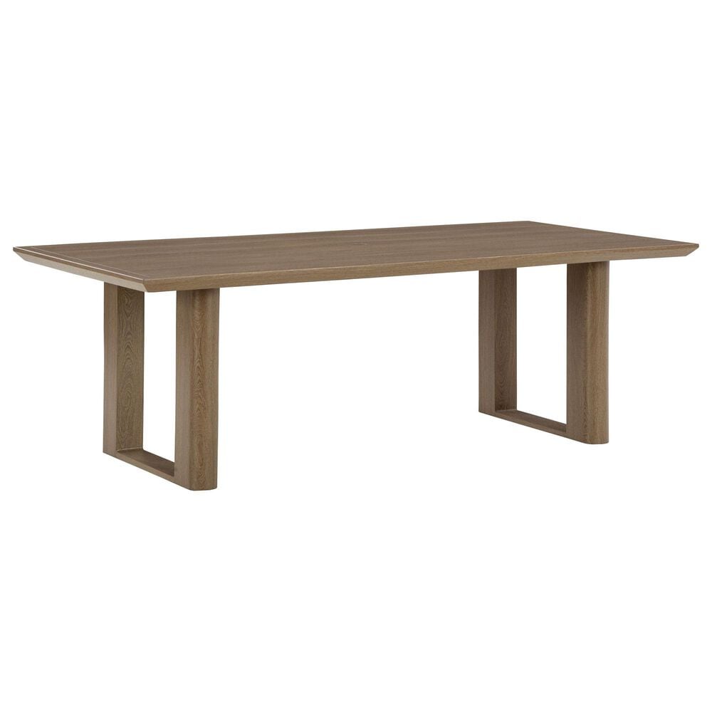 Ashley Serene Bay Outdoor Dining Table in Dark Brown, , large